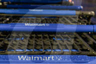 Walmart Logo At Cochrane Supercentre