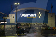 Walmart Logo At Cochrane Supercentre