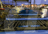 Walmart Logo At Cochrane Supercentre