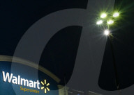 Walmart Logo At Cochrane Supercentre