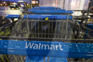 Walmart Logo At Cochrane Supercentre