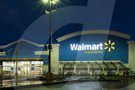 Walmart Logo At Cochrane Supercentre