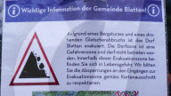 Drohender Bergsturz: Das Bergdorf Blatten im Lötschental musste evakuiert werden