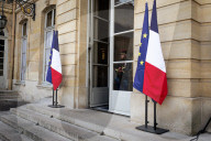 Hervv© Marseille, President Of Union Des Dv©mocrats Et Independants (UDI) Group, Met With French Prime-Minister Franvßois Bayrou, At Hotel Matignon, In Paris