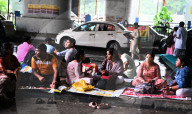 Teachers Demonstration  In Kolkata, India