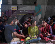 Teachers Demonstration  In Kolkata, India
