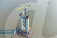 Zhangjinggao Yangtze River Bridge Construction