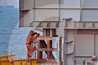 Zhangjinggao Yangtze River Bridge Construction