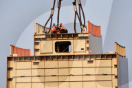 Zhangjinggao Yangtze River Bridge Construction