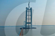 Zhangjinggao Yangtze River Bridge Construction