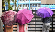 Monsoon Rain In Kolkata , India