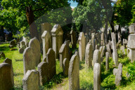 Jewish Cemetery In Prague