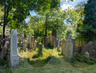 Jewish Cemetery In Prague