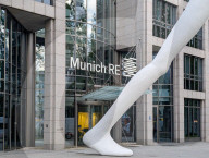 Headquarters Entrance Of Munich Reinsurance Company