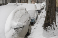 Snow In Novi Sad