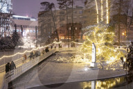 Snow In Novi Sad