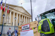 French Farmers Protest In Paris 