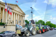 French Farmers Protest In Paris 