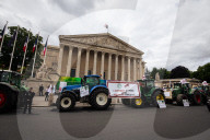 Farmers Demonstration Outside The French National Assembly, In Paris