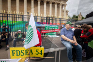 Farmers Demonstration Outside The French National Assembly, In Paris