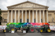 Farmers Demonstration Outside The French National Assembly, In Paris