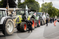 Farmers Demonstration Outside The French National Assembly, In Paris