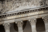 Farmers Demonstration Outside The French National Assembly, In Paris