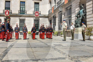 King Felipe VI Presides Over The Superior Council Of The Spanish Army In Madrid