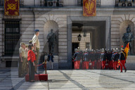 King Felipe VI Presides Over The Superior Council Of The Spanish Army In Madrid