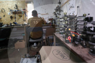 Drone workshop of ATGM company of Khartiia Brigade 
