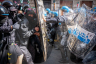 Rome: Protest Against The New 'Safety Law'.