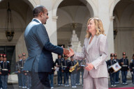Italian Prime Minister Meloni Receives Ethiopian Counterpart Abiy Ahmed Ali In Rome, Italy