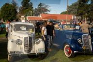Antique Car Owners Gathering In Firmat, Argentina