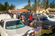 Antique Car Owners Gathering In Firmat, Argentina