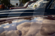 Antique Car Owners Gathering In Firmat, Argentina