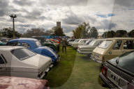 Antique Car Owners Gathering In Firmat, Argentina