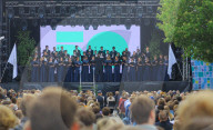 Linköping University 50th Anniversary Celebration At Campus Valla In Linköping, Sweden.