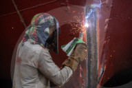 Shipyard In Dhaka