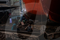 Shipyard In Dhaka