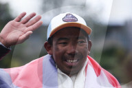 Nepali Sherpa Rewriting Climbing History With Four Summits Of Everest In 15 Days Receives Heroic Welcome