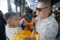 Nepal's Record Holding Tashi Gyalzen Sherpa Who Climbed Everest 4 Times In 15 Days Receives Heroic Welcome