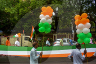 Rally By Indian National Congress  To Honour Indian Armed Forces In Kolkata.
