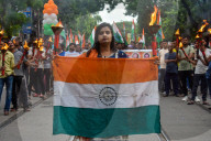 Rally By Indian National Congress  To Honour Indian Armed Forces In Kolkata.