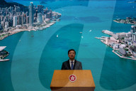 Hong Kong John Lee Press Conference Before Exco Meeting