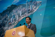 Hong Kong John Lee Press Conference Before Exco Meeting