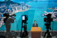 Hong Kong John Lee Press Conference Before Exco Meeting