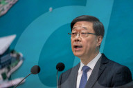 Hong Kong John Lee Press Conference Before Exco Meeting