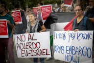 Israeli Citizens In Barcelona Demand EU Arms Embargo On Israel