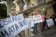 Israeli Citizens In Barcelona Demand EU Arms Embargo On Israel