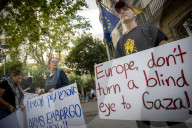 Israeli Citizens In Barcelona Demand EU Arms Embargo On Israel